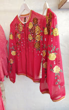 Load image into Gallery viewer, Aratta - The Rosabel Bomber Jacket - Red