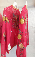 Load image into Gallery viewer, Aratta - The Rosabel Bomber Jacket - Red