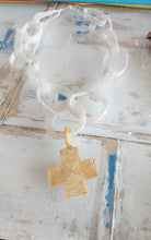 Load image into Gallery viewer, Seriously Designs - Mesh Cross Necklace