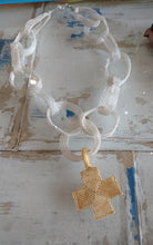 Load image into Gallery viewer, Seriously Designs - Mesh Cross Necklace