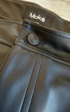 Load image into Gallery viewer, Moke - June Faux Leather wide leg Pants - Black