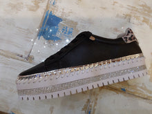 Load image into Gallery viewer, Ameise Leather Sneakers - Manny - Black