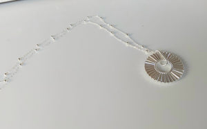 Adorne -  Sunrise pendant Necklace