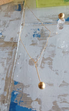 Load image into Gallery viewer, Katerina Vasou - Ocean Spheres Drop Ball Necklace Gold
