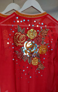 Aratta - The Rosabel Bomber Jacket - Red