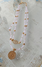 Load image into Gallery viewer, Necklace - Double up Beaded Charm Necklace
