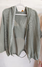 Load image into Gallery viewer, Net Star hooded Jacket - khaki
