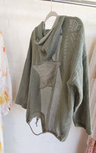 Load image into Gallery viewer, Net Star hooded Jacket - khaki

