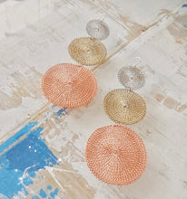 Load image into Gallery viewer, Seriously Designs - 3 circle Mesh Earrings
