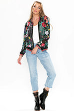 Load image into Gallery viewer, Aratta - Bellezza Embroidered Jacket - Black Floral
