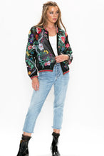 Load image into Gallery viewer, Aratta - Bellezza Embroidered Jacket - Black Floral
