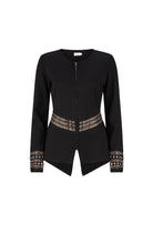 Load image into Gallery viewer, Blair Peplum Embellishment Jacket by Cazinc the Label
