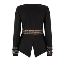 Load image into Gallery viewer, Blair Peplum Embellishment Jacket by Cazinc the Label
