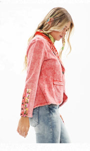 Aratta - Colonel Jacket - Raspberry