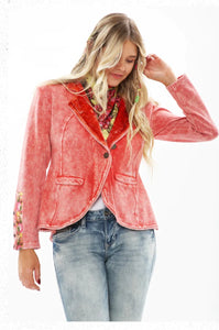 Aratta - Colonel Jacket - Raspberry