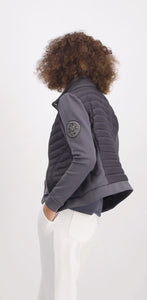 Monari - Quilted Jacket - Charcoal