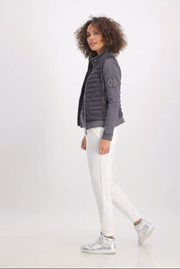 Monari - Quilted Jacket - Charcoal