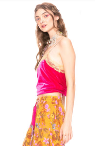 Aratta - Velvet Dreams Cami - Rosa