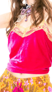 Aratta - Velvet Dreams Cami - Rosa