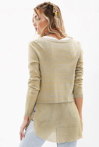 Aratta - Les Revoires Cardigan - Butter Milk