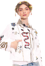 Load image into Gallery viewer, Aratta - Adam and Eve Jacket - White
