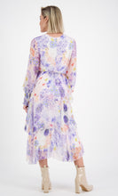 Load image into Gallery viewer, La Strada - Layered Cross over Dress - Violet &amp; purple
