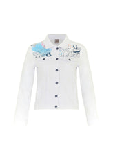 Load image into Gallery viewer, Dolcezza- Hand painted art Denim Jacket
