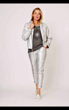 Load image into Gallery viewer, La Strada - Silver hoodie Jacket
