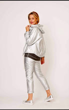 Load image into Gallery viewer, La Strada - Silver hoodie Jacket
