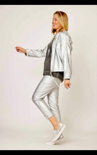 Load image into Gallery viewer, La Strada - Silver hoodie Jacket
