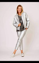 Load image into Gallery viewer, La Strada - Silver hoodie Jacket
