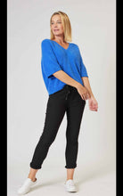 Load image into Gallery viewer, La strada - V-Neck Jumper - Royal Blue
