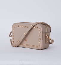 Load image into Gallery viewer, Studded Cross body Bag - Beige
