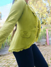 Load image into Gallery viewer, Italian Closet - Pinna Jacket -  Lime
