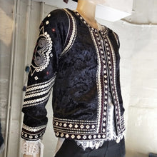 Load image into Gallery viewer, Bilgola -  Tabitha Boho Jacket - Black
