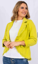 Load image into Gallery viewer, Italian Closet - Pinna Jacket -  Lime
