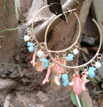 Load image into Gallery viewer, Miss June -  Earings - Coral
