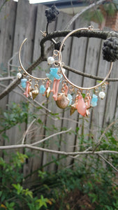 Miss June -  Earings - Coral