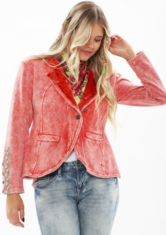 Aratta Colonel Jacket Raspberry