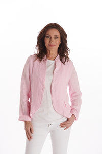 Soldier Linen jacket - Pink