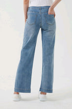 Load image into Gallery viewer, Italian Star - Macey Straight Leg Jeans - Light wash
