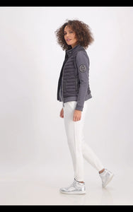 Monari - Quilted Jacket - Charcoal