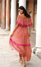 Load image into Gallery viewer, Miss June - Grenadine Dress - Fushia
